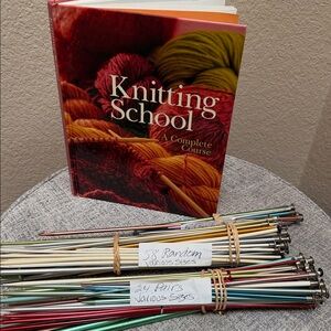 Vintage Knitting Needles Lot…104 pieces in total